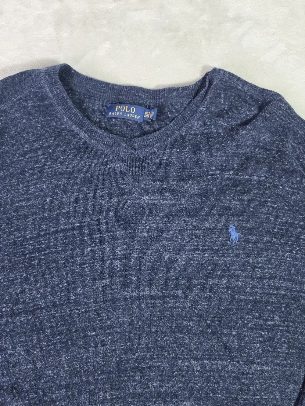 Polo Ralph Lauren 4XLT Crewneck Pullover Sweatshirt Blue